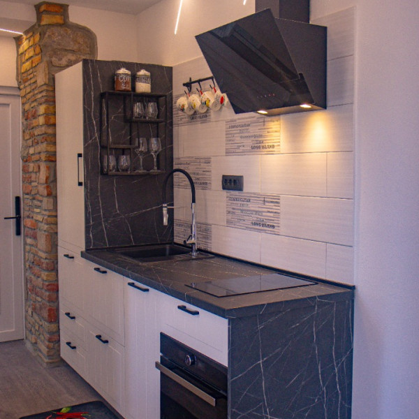 Kitchen, Villa Volos, Villa Volos in the old town center near the sea, Opatija, Kvarner, Croatia Opatija