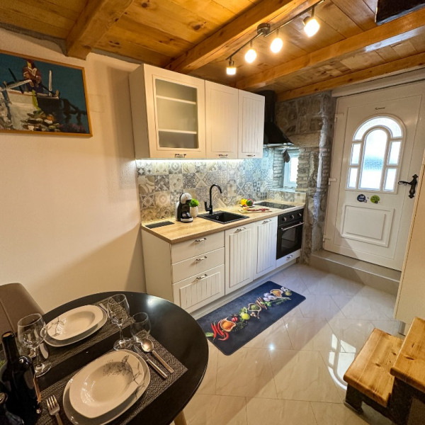 Kitchen, Villa Volos, Villa Volos in the old town center near the sea, Opatija, Kvarner, Croatia Opatija