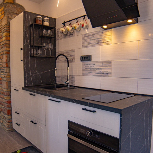 Kitchen, Villa Volos, Villa Volos in the old town center near the sea, Opatija, Kvarner, Croatia Opatija