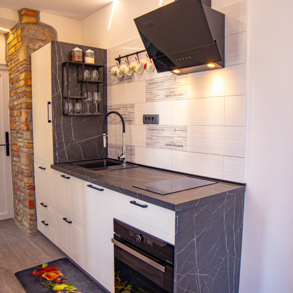 Kitchen, Villa Volos, Villa Volos in the old town center near the sea, Opatija, Kvarner, Croatia Opatija