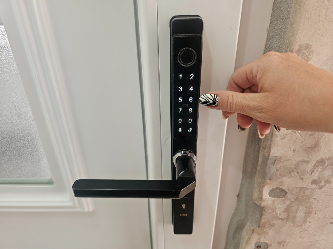 Smart locks for easy entry, Villa Volos in the old town center near the sea, Opatija, Kvarner, Croatia Opatija